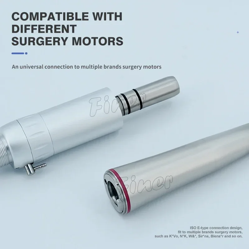 ทันตกรรมความเร็วเพิ่ม Contra มุม 1:4.2 สีแดงแหวนกับทันตกรรมมุมผ่าตัด Handpiece สําหรับ Z-SG45L ไฟฟ้า Micromotor