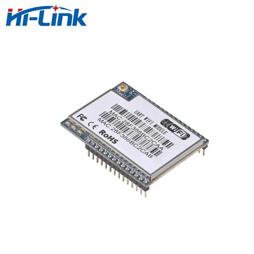 Free Shipping RT5350 HLK-RM04-E RS232/RS485 Serial to WIFI Embedded Wireless Module with 16MB RAM and 4M Flash