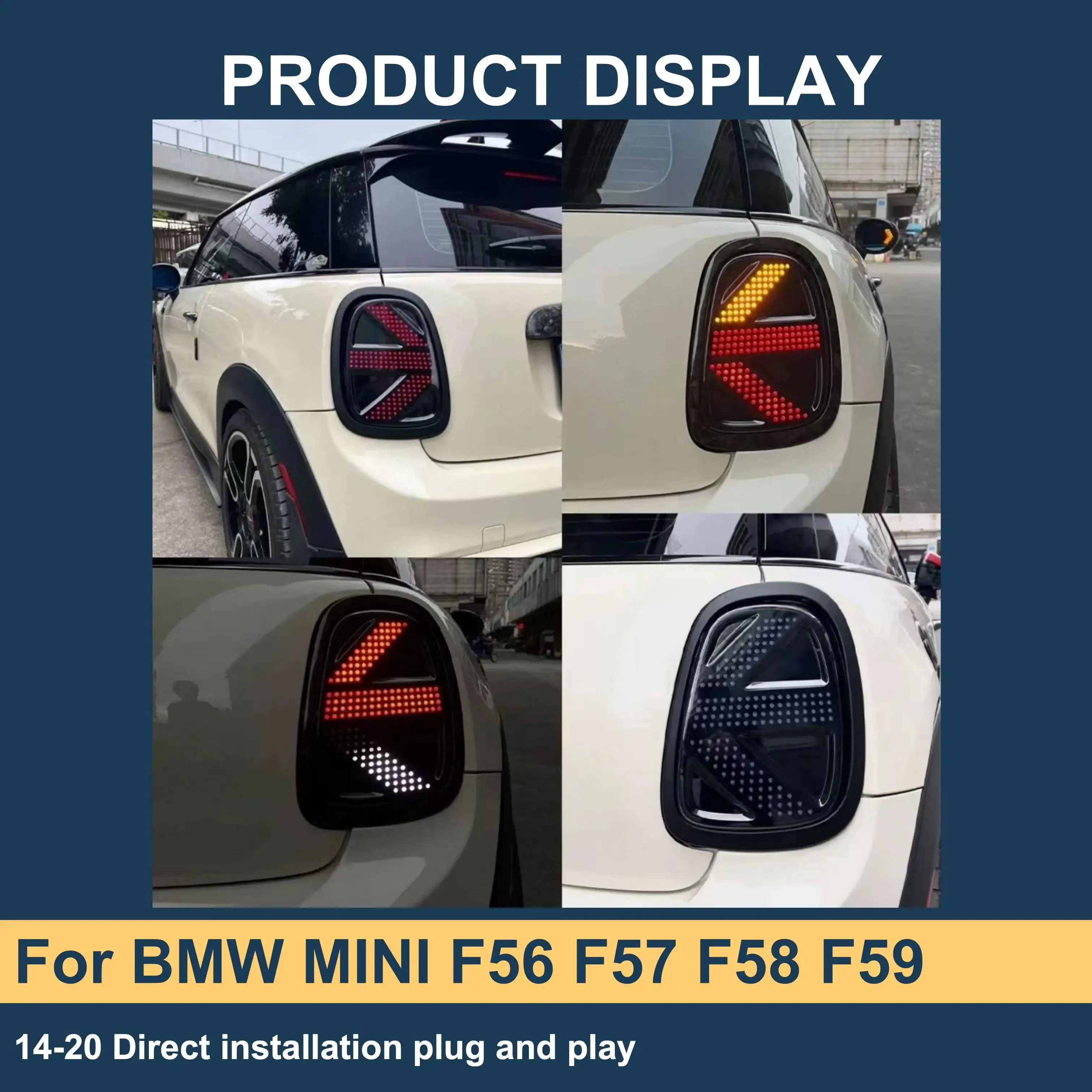 Vehicle Light Accessories Tail Lights For BMW For MINI F56 F57 F58 F59 2014-2020 For MINI Cooper F56 Tail Lights view 6