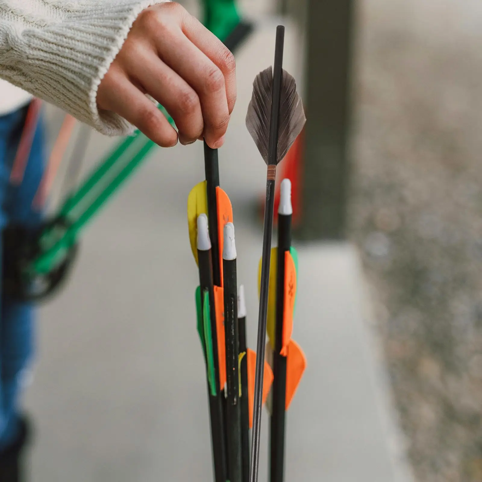 2Pcs Throw Pot Arrows Pot Toss Arrows Tossing Arrow Interesting Toss Pot Toys Portable Arrows Funny Toss Pot Arrow Supplies