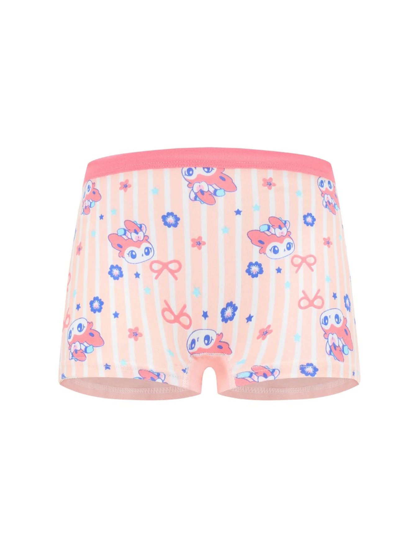 4-Pack Flat Cornered Underwear, Children's cartoon Four Cornered Underwear, cartoon Cute, Soft, Breathable and Comfortable