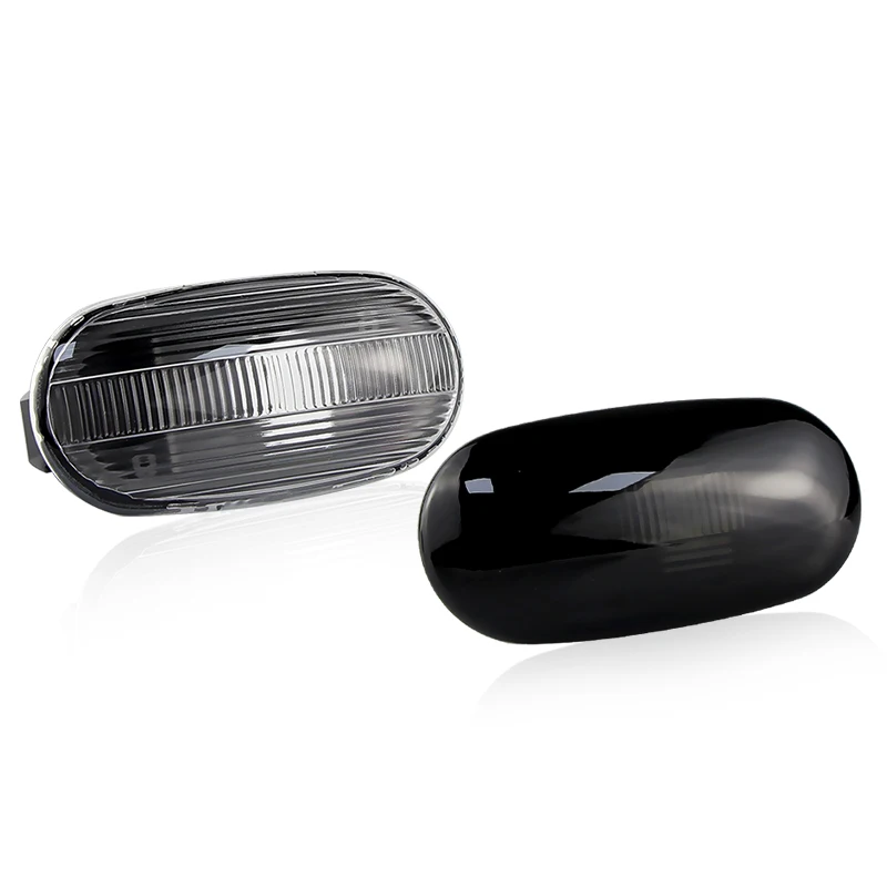 2x Side Marker Turn Signal Lamp Lens Shell No bulb For Mitsubishi Triton L200 2005-2015 Pajero Montero Sport Nativa 08-16