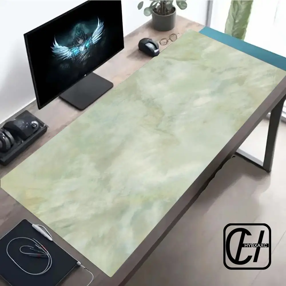 Oil Painting Watercolor Mouse Pad Large Rubber Anti-slip PC Desk Accessories Mousepad for Office &