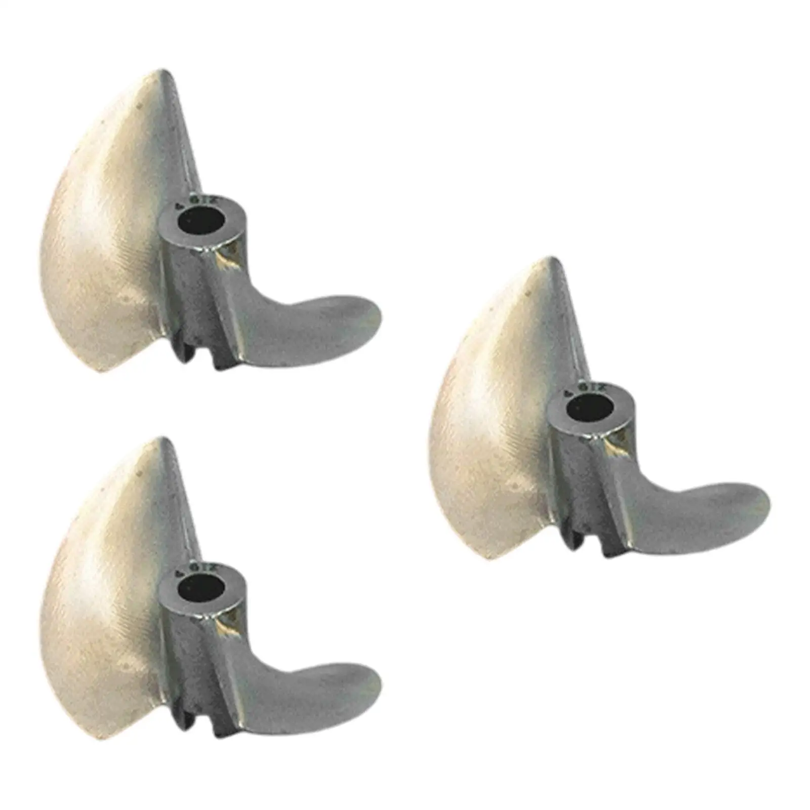 

RC Boat Propeller Fan Shape Upgrade Parts for Ship Model Copper Paddle