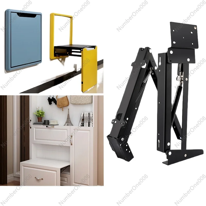 

Настенная складная скамейка для обуви, скрытый табурет для хранения с механизмом мягкого закрытия, компактное сиденье для прихожей