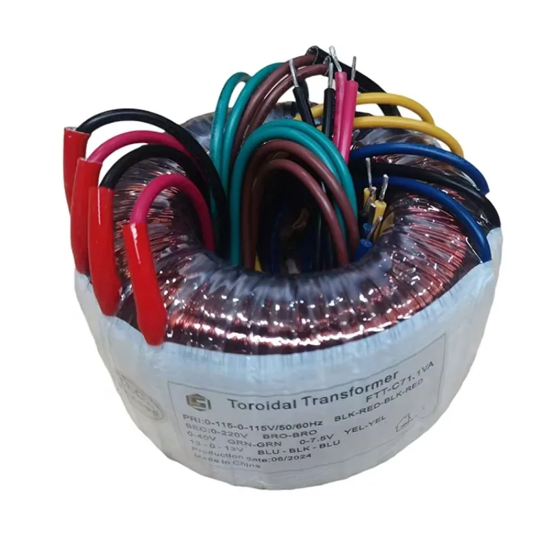 

High Frequency Audio Toroidal Isolation Transformer 110/220 V 100-1000 W