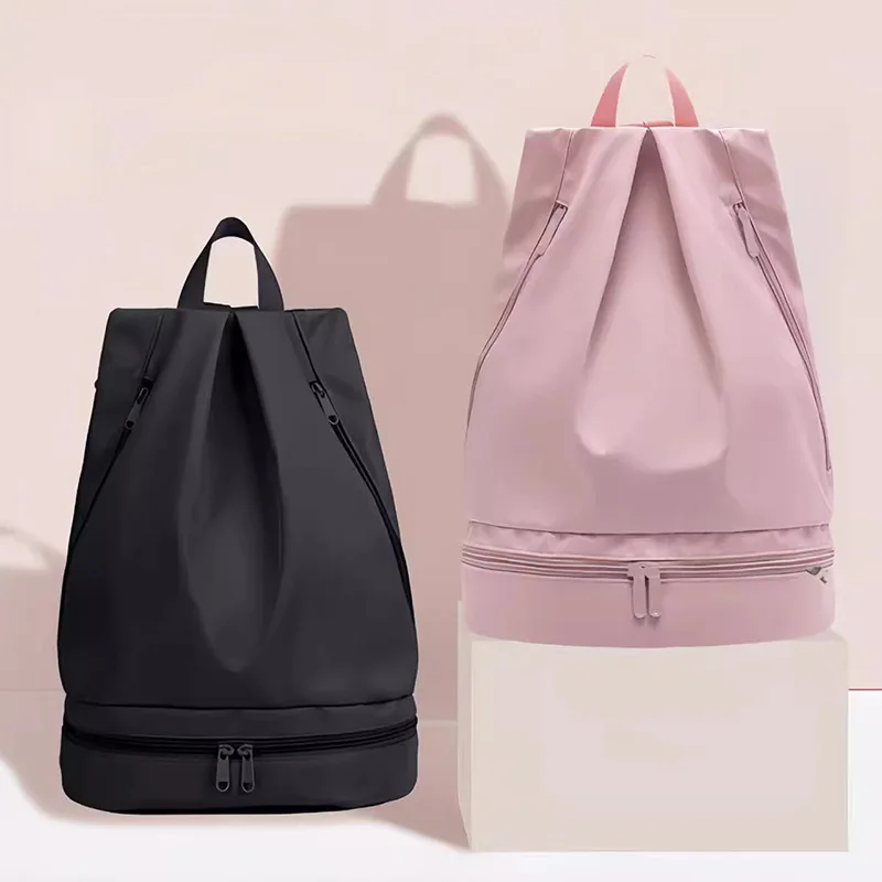 1PCS Wet Dry Separation Travel Backpack Unisex Fitness Swimming Waterproof Clothes Storage Bag Outdoor Hiking Small Shoulder Bag