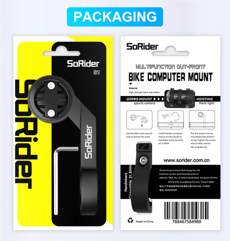 BiKe Computer-Halterung, Tacho-Lenker für Edge 540 530 830, IGPSPORT XOSS G Magene CYCPLUS GPS-Kilometerzähler – Detail 11
