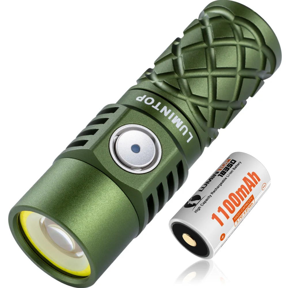 Lumintop W3 Rechargeable Flashlight COB Multiple Light Modes
