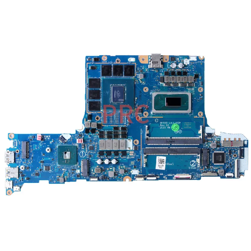 GH53G LA-L191P For Acer PT315-53 Laptop Motherboard i9-11900H i7-11800H RTX3060 6G RTX3070 8G Notebook Mainboard Tested