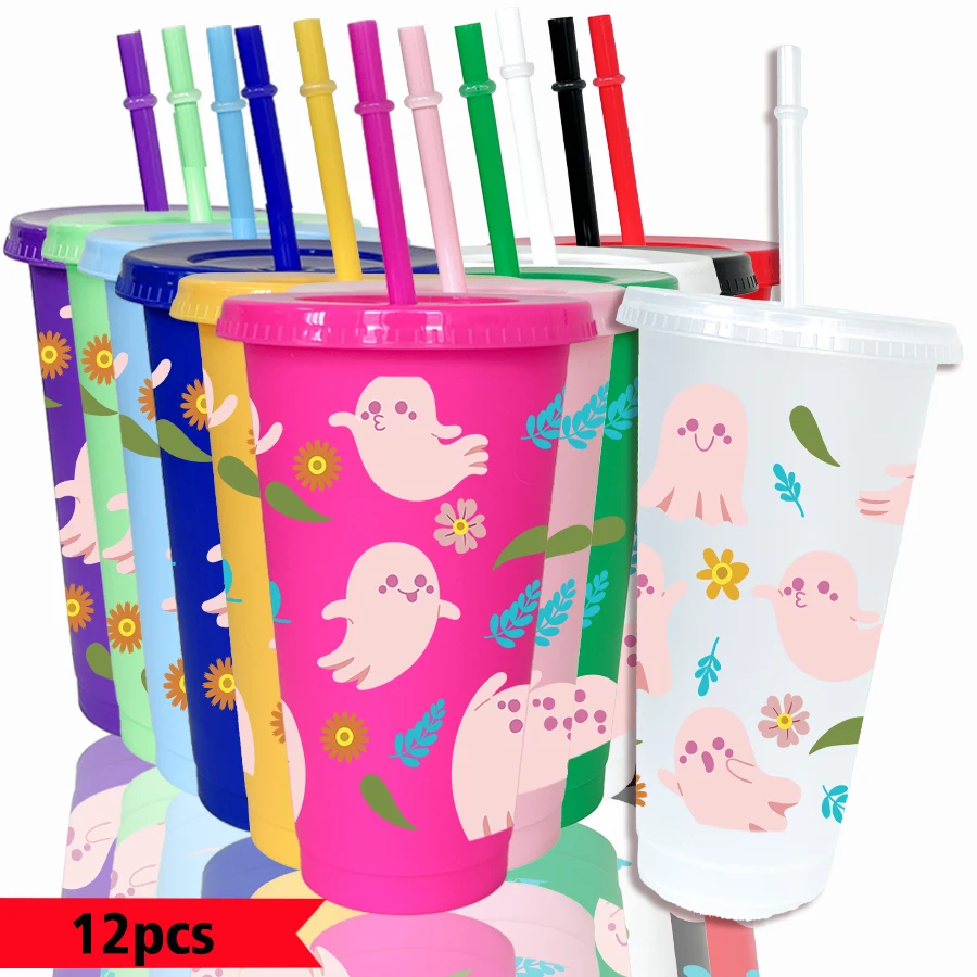 lot-de-12-gobelets-en-plastique-colores-de-26-oz-avec-motifs-de-visages-souriants-de-fleurs-et-de-feuilles-pour-les-fetes-la-rentree-scolaire-et-les-cadeaux-d'anniversaire