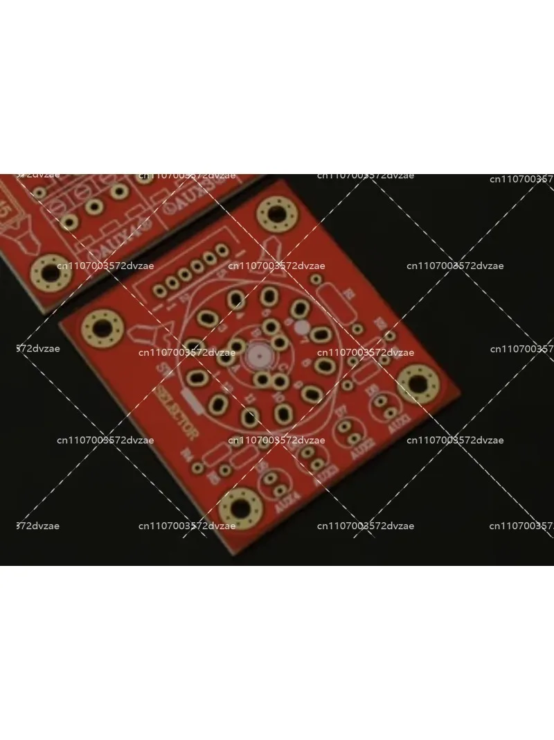 WZ-15/60 four-way audio signal selector XLR balanced or RCA unbalanced audio input switching board