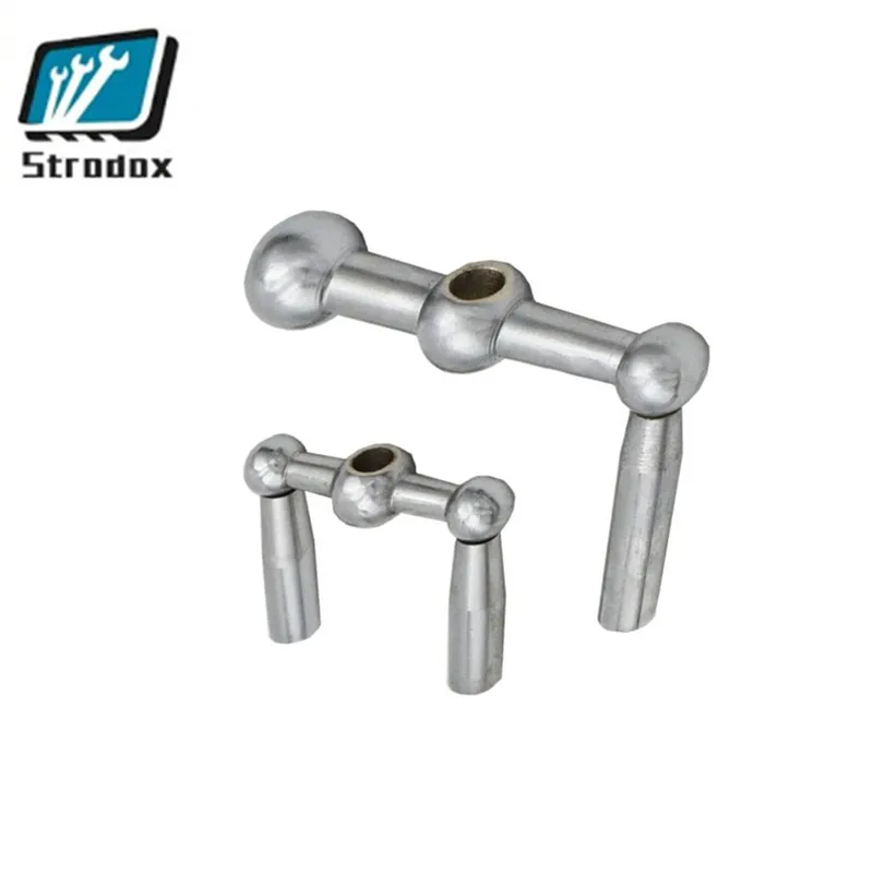 12/14/16 Hole 2 Pieces Of Lathe Accessories In The Support Handle Front And Rear Feeding Smooth Wear-resistant Surface