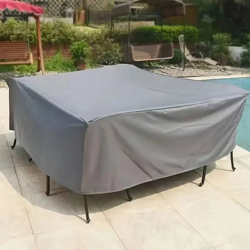 

Heavy-Duty Waterproof All-Weather Outdoor Furniture Covers with UV-Resistant Non-Tear & Fade-Proof Design