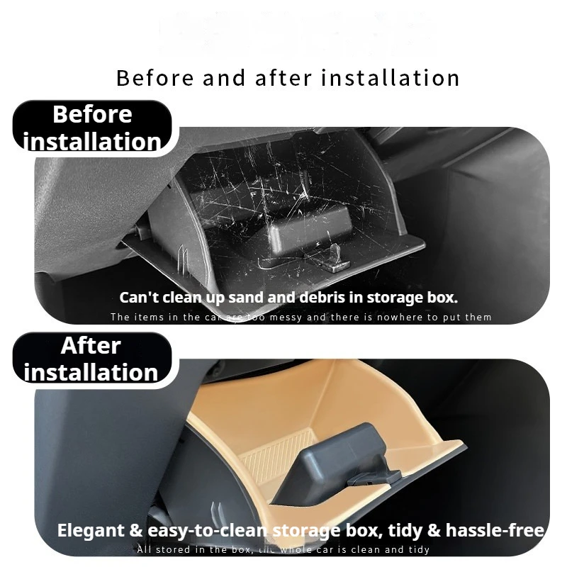 For Geely Galaxy Starship 7 EM-i Main Driver Silicone Storage Pad Under Steering Wheel Sstorage Box Dust Pad Interior Accessorie