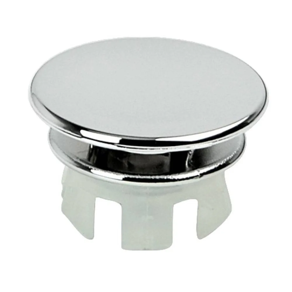 Bathroom Sink Overflow Ring Cover Wash Basin Trim Decorative Insert Replacement Metal Plated Fitting For Vanity Pedestal