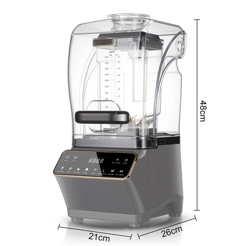 Smoothie Machine Household Soundproof Belt Cover Bass Juicing Wall Breaker Ice Crusher Mixer