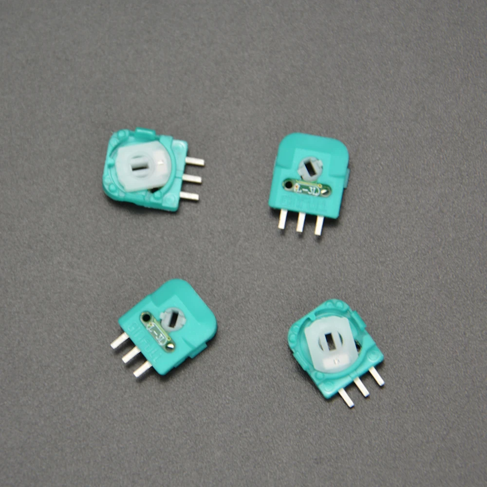 ZUIDID 1 buah Joystick Analog 3D Hall potensiometer Sensor modul Resistor sumbu untuk PS5 Hall efek pengontrol sakelar mikro reparasi