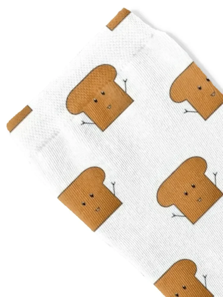 Cute Lil Toast Socks winter gifts colored japanese fashion man Women's Socks Men's