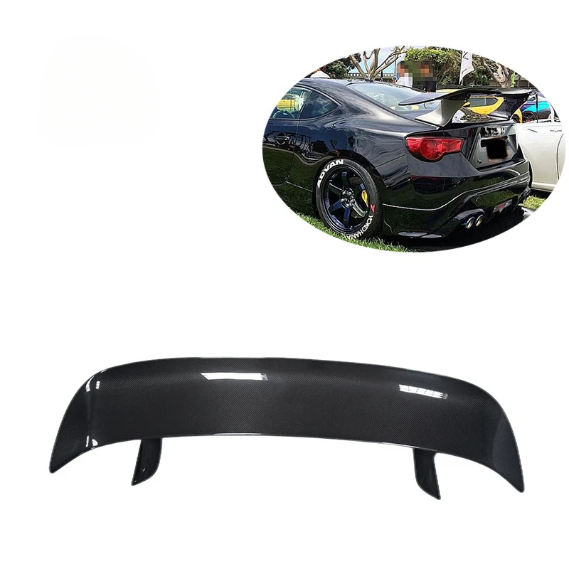

Reli Suitable for ToyotaGT86SubaruBRZGTR-ECarbon Fiber High Tail Wing2013+Racing Modified Spoiler