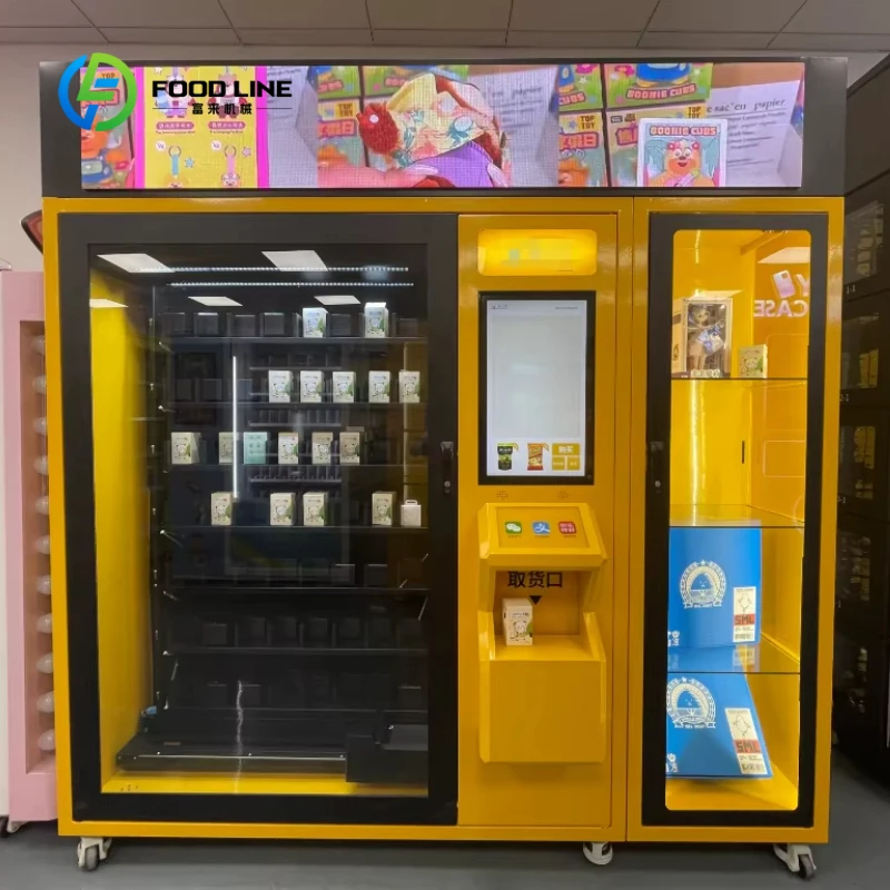 Customized Sticker Blind Box Lucky Box Vending Machine Unattended Full-day Retail Gear Lucky Box Vending Kiosk