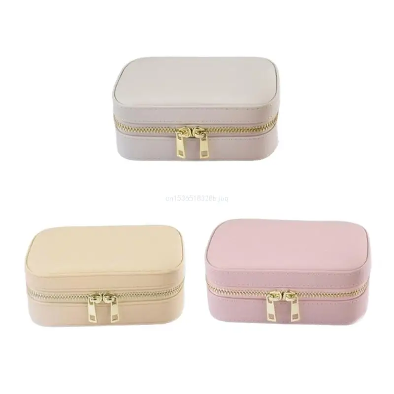 

Compact and Convenient Jewellery Storage Box Stylish Accessory Organization Case Dropship