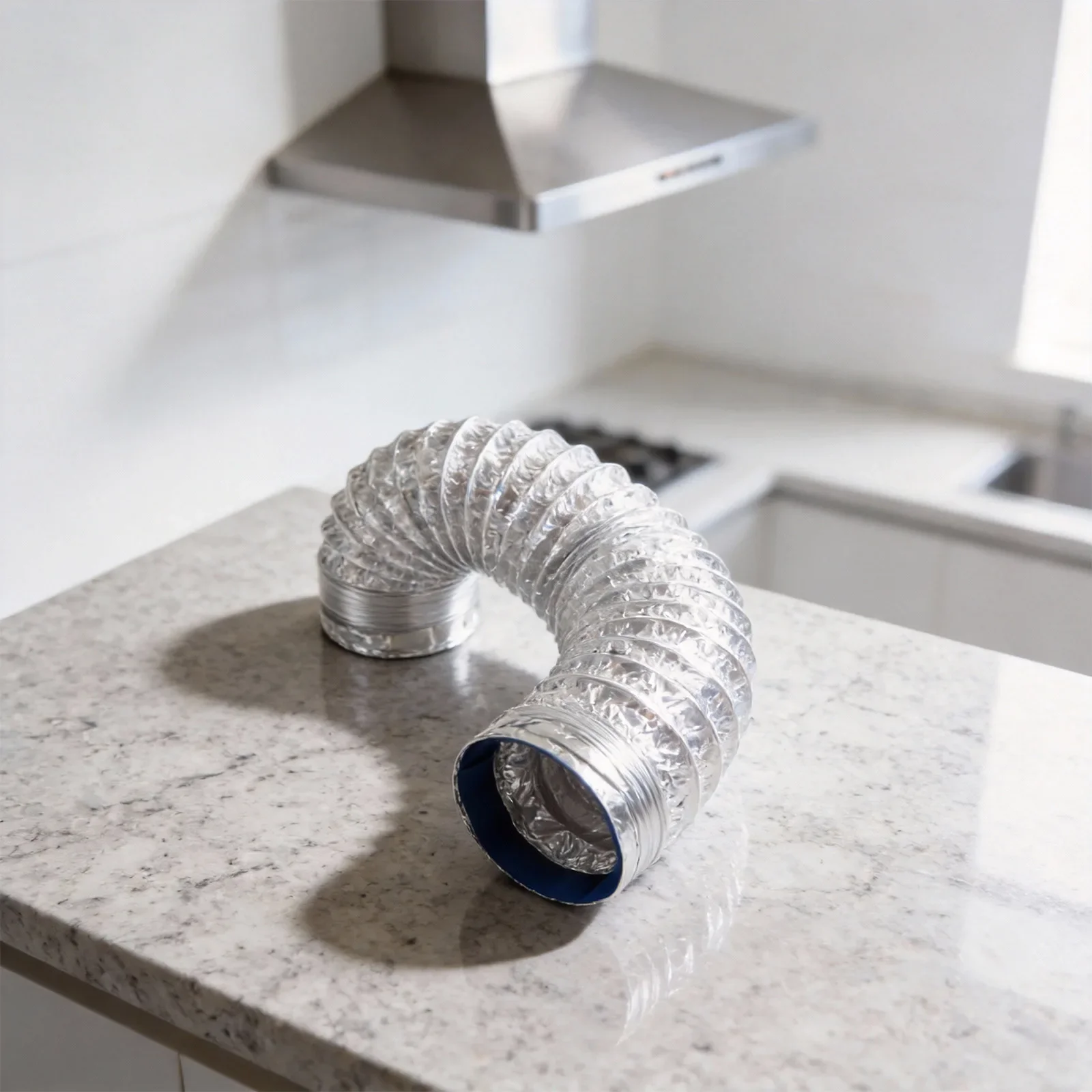 Easy Install Range Hood Duct Kitchen Ventilation Diameter 200mm Range Hood Exhaust User-Friendly Installation Versatile HVAC Use