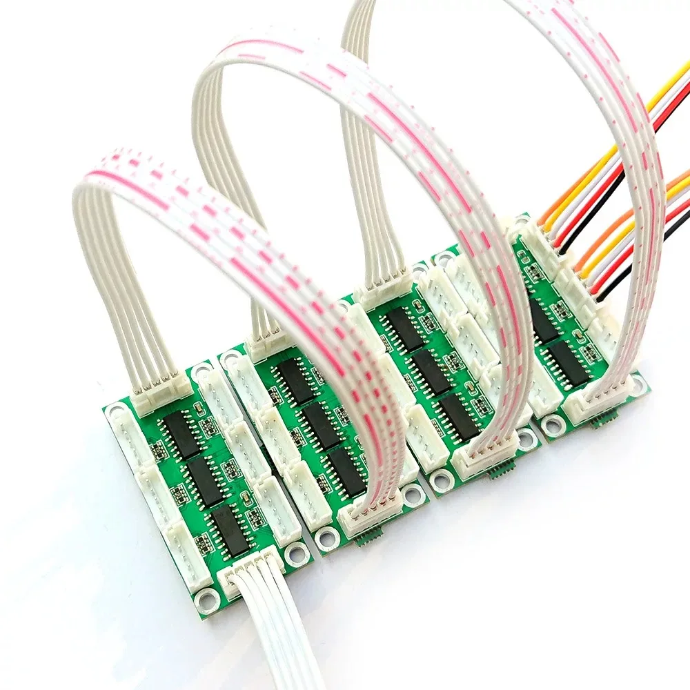 74HC165 لإدخال التشغيل لساجل التحول في لوحة التمدد الرئيسية