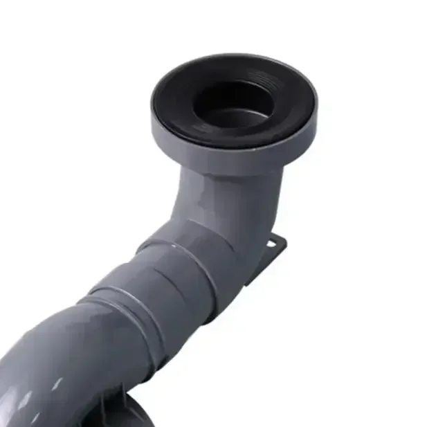 Toilet Siphon Shifter: PVC, Adjustable, Odor-Proof & Leak-Proof Solution For Fit Outlet Pipes With A 110mm Diameter Toilets Part