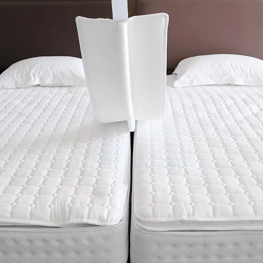 Bed Bridge Mattress Connector Twin To King Converter Kit Metal Bed Gap Filler Two Single Mattress Connector for Home Hotel