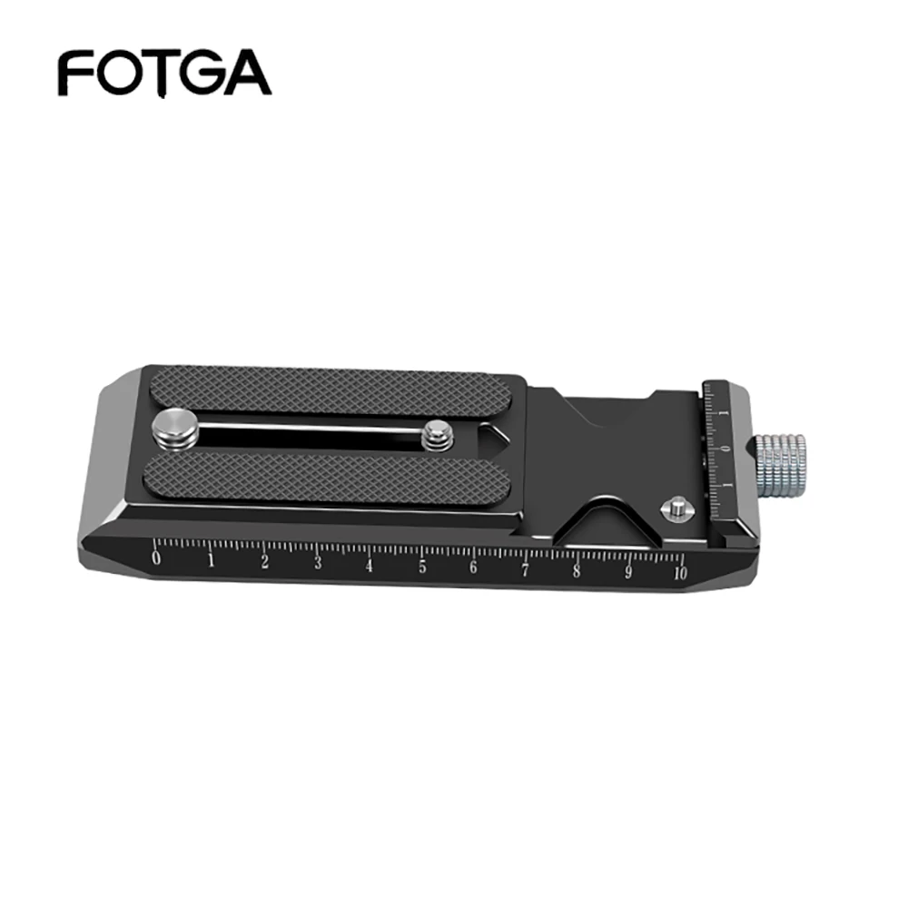 

FOTGA Extended Quick Release Plate DSLR Camera Counterweight Mounting Plate For DJI RS 2 & RSC 2 Clamp Quick Tripod Monopods