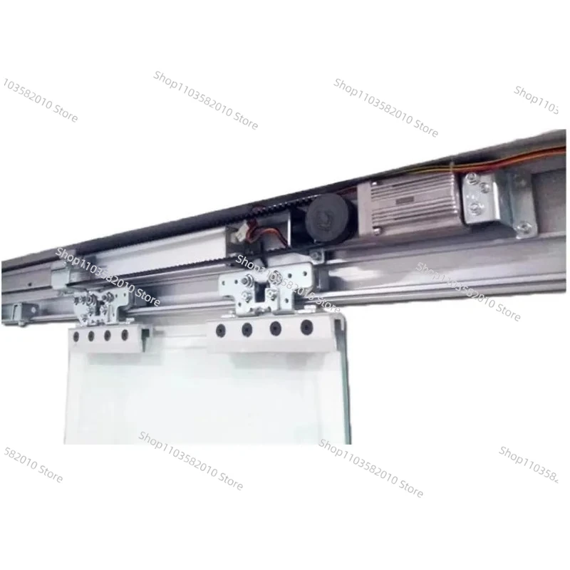 Heavy Duty Automatic Sliding Door Operator, Commercial Glass Door Motor System, High Load Capacity Auto Door Drive Unit