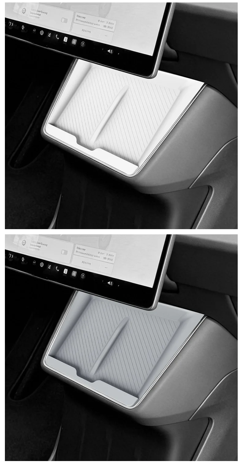 Für Tesla Model Y 2025 2026 Standard Center Kabelloses Ladepad Rutschfeste Telefonladematte Schützende Auto-Innenausstattung – Detail 18