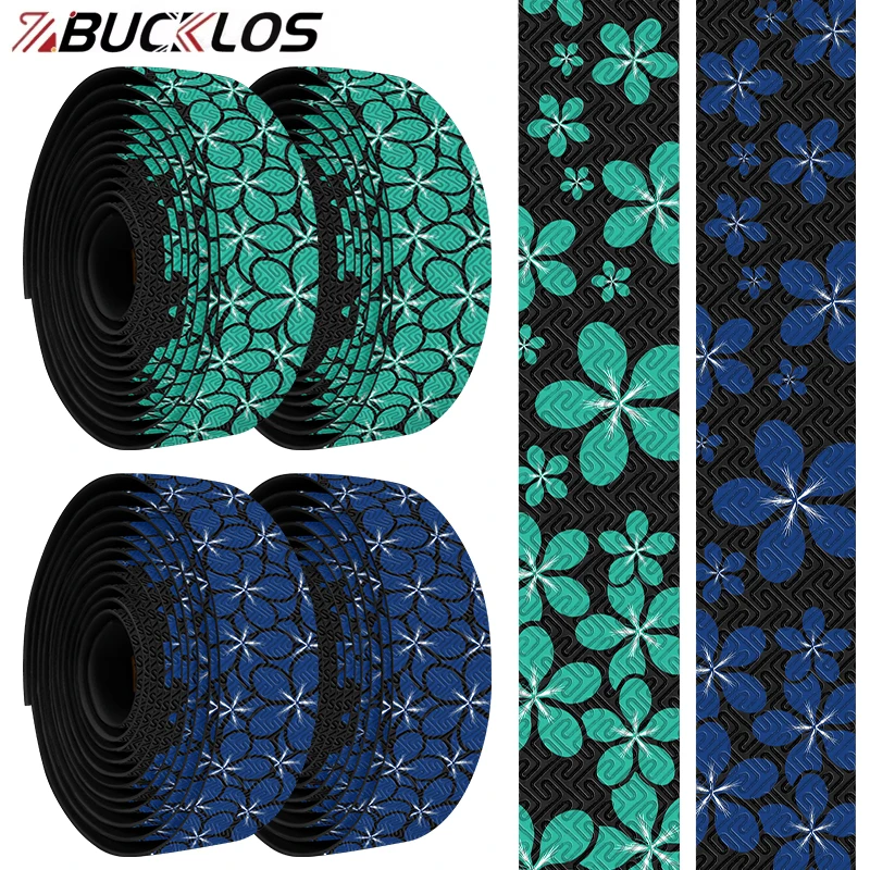 AliExpress BUCKLOS Cycling Handlebar Tapes Comfortalbe Non-slip Road Bike Handlebar Tape Shockproof Soft Road Bicycle Handlebar Tapes