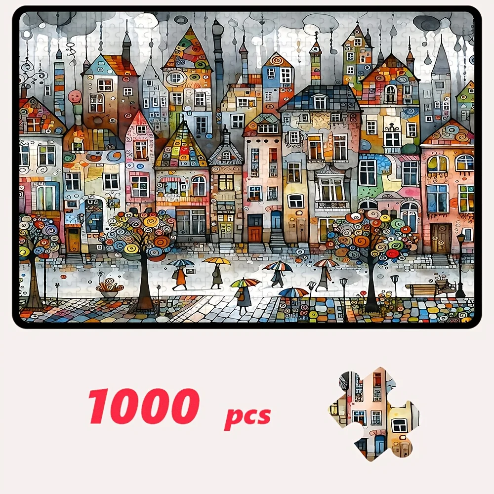 500-2000 قطعة من ألغاز الصور ا - مراجعة Jigsaw Puzzle Adult وسعره