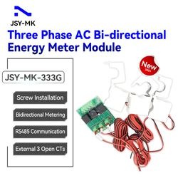 2024 nuovo modulo misuratore di energia di potenza bidirezionale jsy mk 333g 250A AC 3 p4w RS485