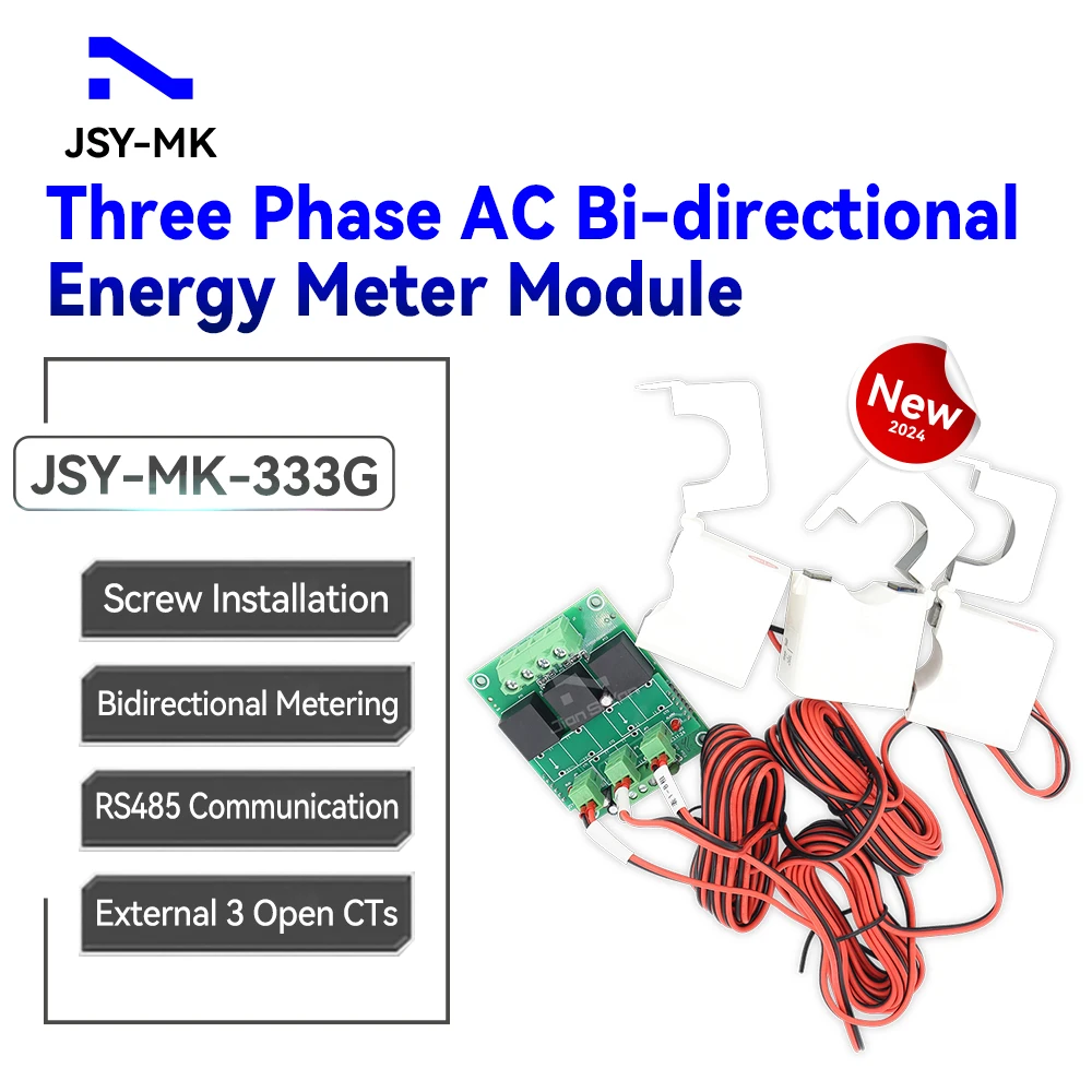 jsy mk 333g 250A AC 3P4W RS485 Dwukierunkowy moduł licznika energii