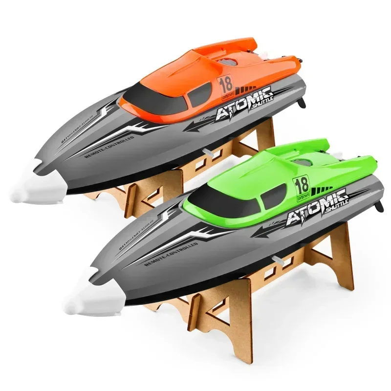 2.4g High-speed Remote Control Boat Water Cooling Cooling Capsize Reset Speed Boat Water Game Boat Toy