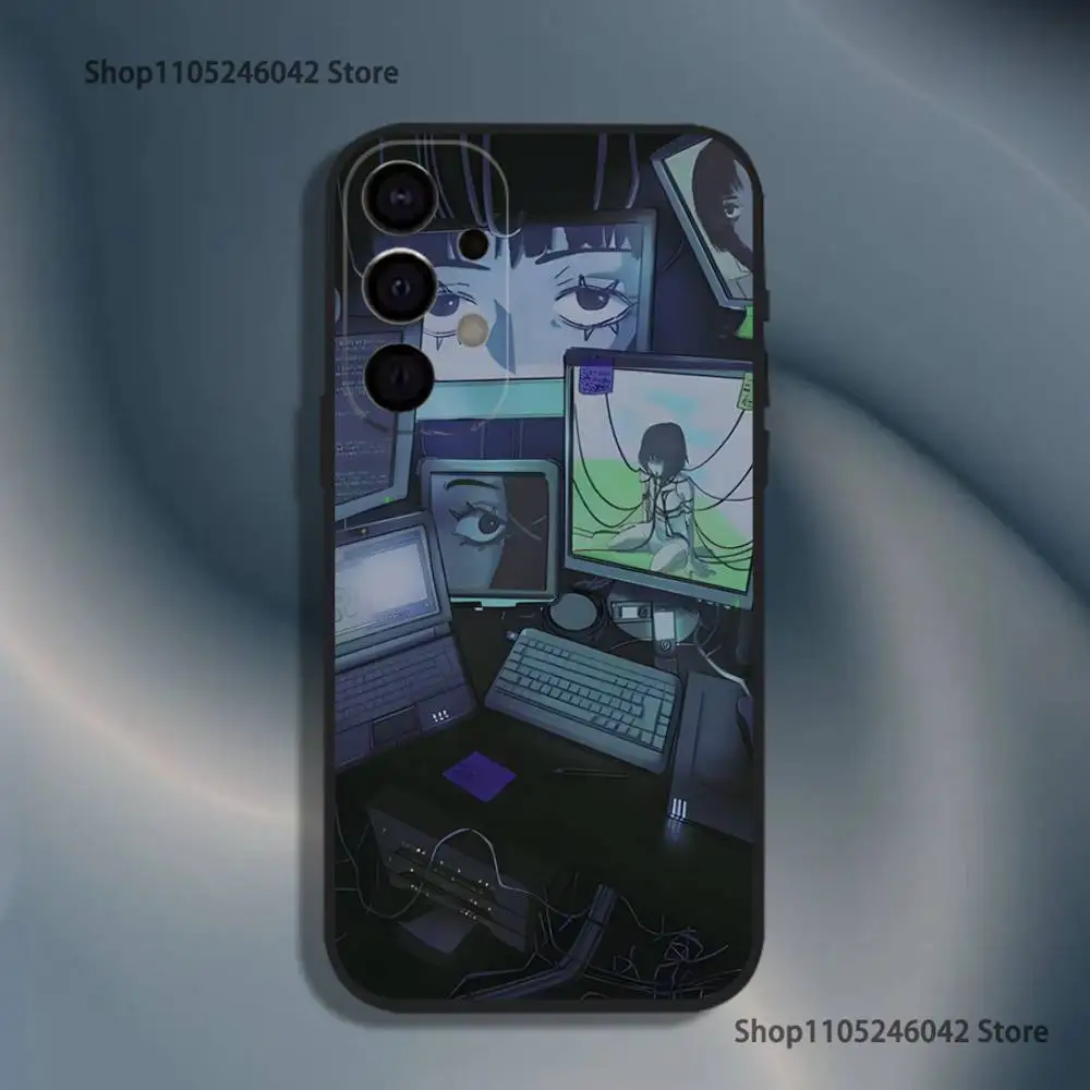 L-Lain لهاتف سامسونج S25، S24، S21، S22، S23، S30، Ultra، S20، Plus، Fe، Lite، 5G غطاء هاتف أسود #4