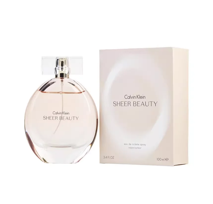 CK BEAUTY SHEER 3.4OZ EDT SPRAY Eau de Toilette Pure Elegance for Women 100ml