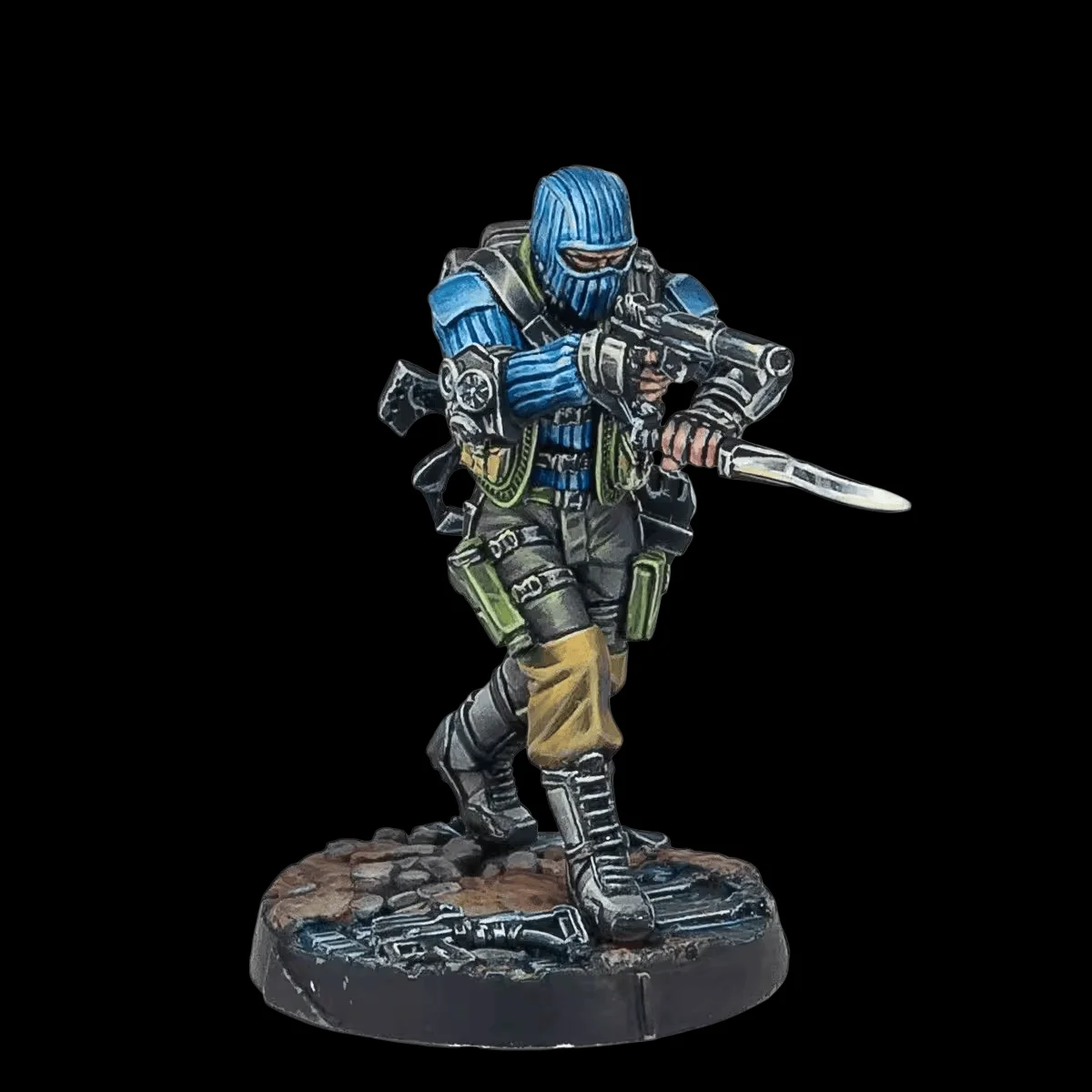 Casting Resin Model Assembly Kit, GK, Special Operations Soldier, Unpainted (including Base)