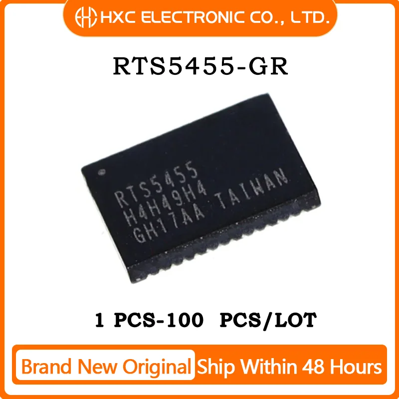 1/5/10/50PCS 100% New RTS5455 RTS5455-GR QFN-46 Chip