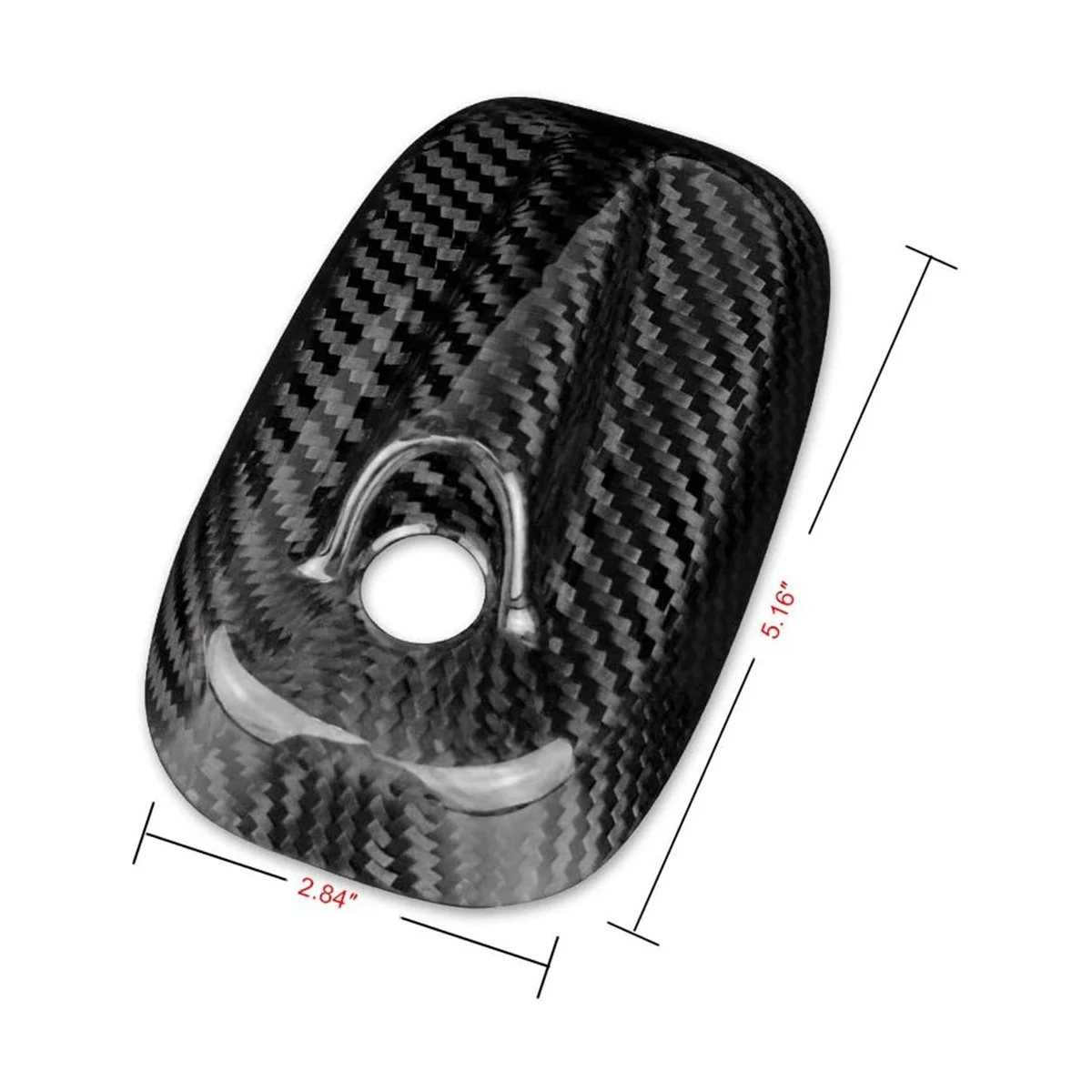 Dry Carbon Fiber for Mini Cooper F55 F56 2013-2020 Accessories Car Roof Shark Fin Antenna Signal Aerials Cover