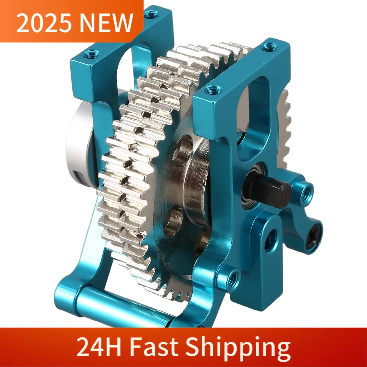 A49U Per HSP 06034 06033 06232 122025 Ingranaggi In Metallo Trasmissione A Due Velocità Completa Per 1/10 RC Modello Fuoristrada Auto 94155 94166 941