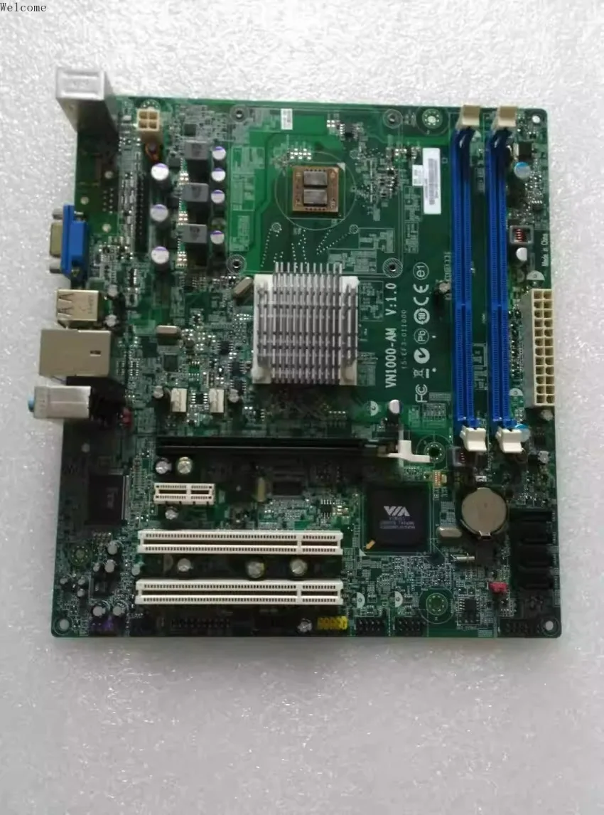 

For inventory, Acer VN1000-AM main board vn1000, X3 L4500 tri-core CPU nas black Qunhui 4 serial port 100% test.