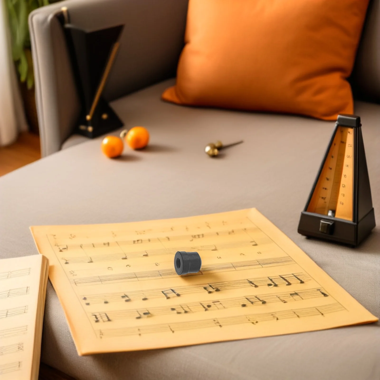 

5Pcs Trombone Rubber Feet Slide End Covers Soft Cushion Valve Noise Reducing Slip-on Bumpers Trombone Supplies