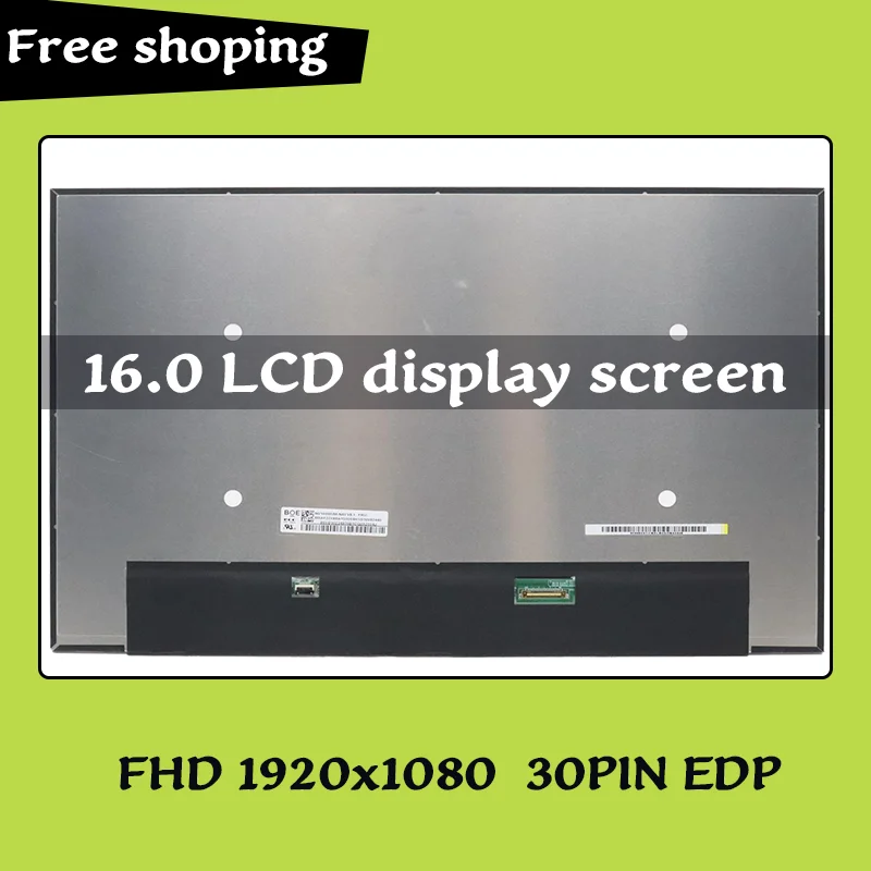 P16S P16V  B160UAN03.2 N160JCA-EEL NV160WUM-N43 V8.0 1920×1200 16.0'' eDP 30pins Laptop LCD Screen