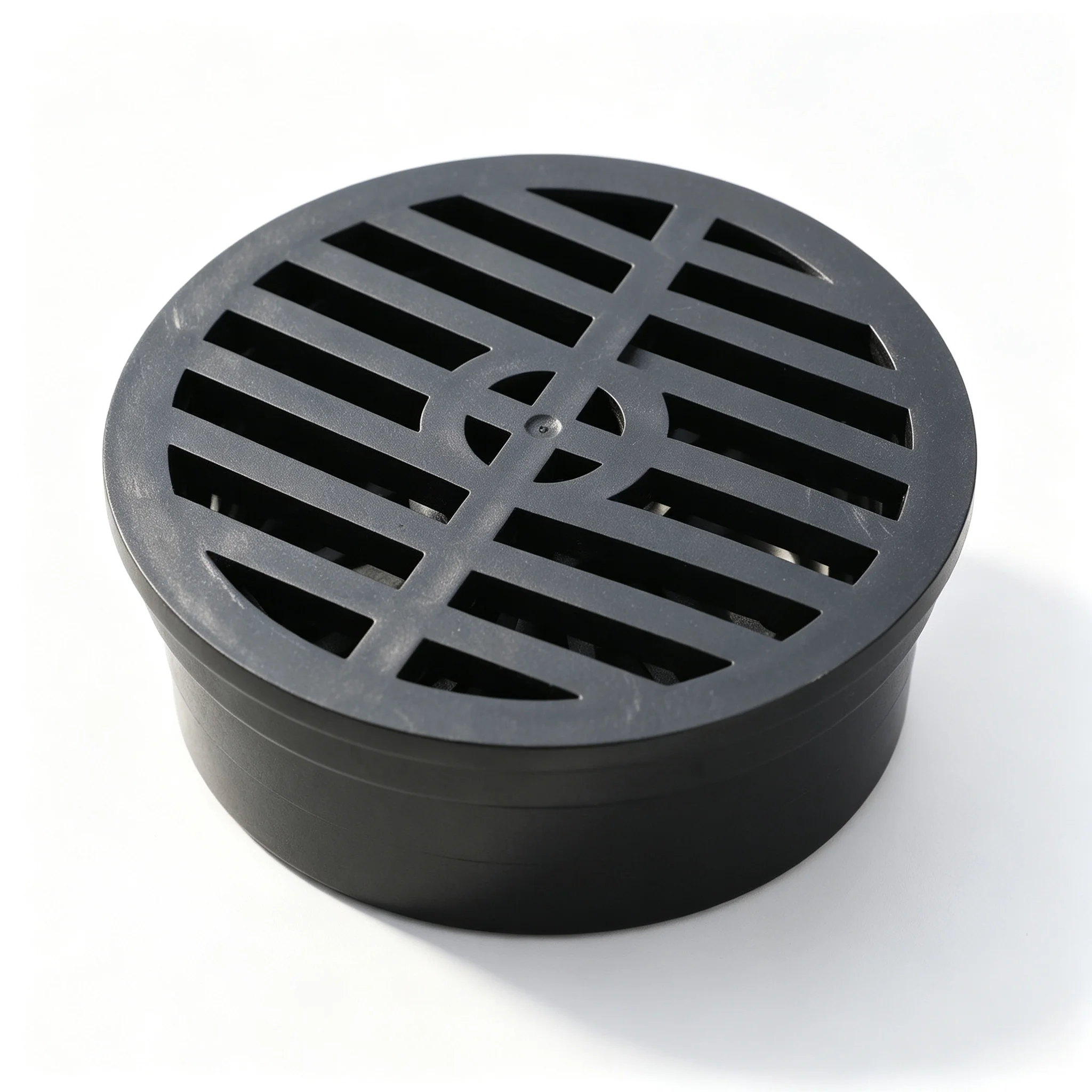 4 Inch Plastic Round Drainage Grate Cover Fits Pipes Prevents Debris Clogging Outdoor Sewer Drain Cover for Yard Garage Drainage