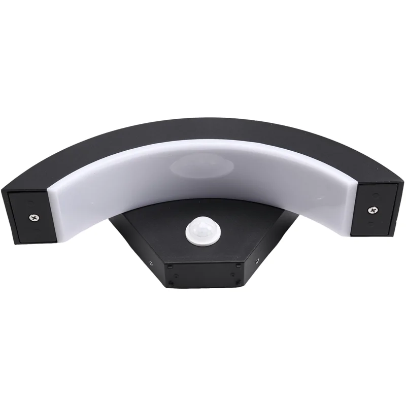 

Outdoor Waterproof LED Wall Light LED Wall Light Balcony Exterior Wall Courtyard Induction Light Decorative Light White Light-A6