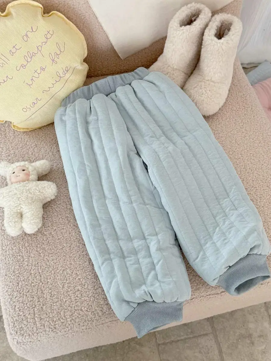 子供用超薄手裏起毛冬用ズボン 暖かくて滑りにくい 秋冬用ロングパンツ 1足で一冬使える...